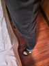 安踏（ANTA）運動(dòng)褲男速干褲子秋季休閑褲男士長(cháng)褲籃球透氣高彈男生直筒衛褲 黑 棉質(zhì)平口 XL 曬單實(shí)拍圖
