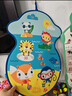 費雪(Fisher-Price)兒童玩具飛鏢盤(pán)粘粘球 毛氈標靶 寶寶投擲玩具球 黏黏球飛鏢盤(pán)-大(葫形自帶8個(gè)球) 曬單實(shí)拍圖