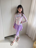 WATERTIME兒童女分體長(cháng)袖長(cháng)褲泳衣浮潛沖浪冬季溫泉保暖防寒泳裝 夢(mèng)幻粉 140 /70 尺碼10 曬單實(shí)拍圖