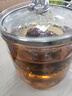 曲和電燉玻璃杯可加熱可煮杯子套裝家用耐高溫養(yǎng)生辦公室電陶爐煮花茶 玻璃養(yǎng)生壺+兩個品茗杯 曬單實拍圖