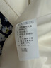 三彩2025春季新款香風(fēng)短外套亞麻混紡設(shè)計感上衣寬松通勤S 米白色 L 165/88A 曬單實拍圖
