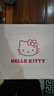 凱蒂貓（hellokitty）菜籃子托特包時(shí)尚小香風(fēng)女士手提包輕奢質(zhì)感斜挎包休閑通勤單肩包 （奶茶色）初半夏月亮藏云朵 曬單實(shí)拍圖