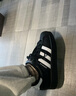 ADIDAS阿迪達(dá)斯SUPERSTAR 2新款2025二代增高低幫板鞋黑色貝殼頭JI0079 JI0079 黑色 37 (230mm) 曬單實(shí)拍圖