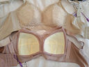依嫚詩(shī)大胸顯小內衣女薄款縮胸全罩杯聚攏防下垂收副乳上托大碼文胸夏季 曬單實(shí)拍圖