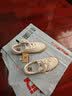 VISION STREET WEAR 官方 FLAT TOP經典復古多色低幫翻毛皮帆布滑板鞋男女百搭多色 米白色 44 曬單實拍圖