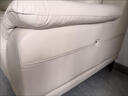 空匠真皮沙發(fā)客廳現代簡(jiǎn)約大小戶(hù)型家用輕奢風(fēng)貴妃轉角頭層牛皮藝沙發(fā) 【標準款】桉木+高回彈海綿 2.2m 直排三人位 曬單實(shí)拍圖