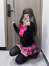 麓格立 絲襪女過膝襪天鵝絨白絲黑絲長筒襪白色春夏jk小腿襪性感長腿襪 過膝襪【白+黑】52cm 各1雙 曬單實拍圖