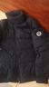 柒牌男裝輕暖鵝絨厚款三防羽絨服男冬季新款石墨烯里布保暖立領(lǐng)外套男 藏青 170 曬單實拍圖