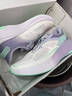李寧童鞋兒童跑鞋男女大童沁逸V2新款春秋季網(wǎng)面透氣青少年學(xué)生運動(dòng)鞋 乳白色/朧灰紫-旋轉紐扣 38 曬單實(shí)拍圖