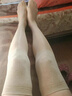 浪莎絲襪女薄款夏季長筒襪子防勾絲護(hù)膝過膝襪防勾絲空調(diào)房穿高筒襪 自然膚 3雙 均碼 浪莎正品護(hù)膝空調(diào)襪 曬單實(shí)拍圖