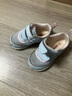 基諾浦（ginoble）學(xué)步鞋春秋款1-5歲男女寶寶軟底防滑機能鞋耐磨GW1289A 水嫩藍/粉色 22.5 140mm 適合腳長(cháng)136-145mm 曬單實(shí)拍圖