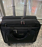 新秀麗（Samsonite）商務(wù)機(jī)長箱登機(jī)箱 出差行李箱前開口軟箱便捷拉桿箱 BP0 15.6英寸 黑色 曬單實(shí)拍圖