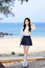 FSHE2025新款早春新款學(xué)院風(fēng)喇叭袖襯衫連衣裙女夏季韓系花邊套裝裙女 襯衣+短裙【套裝】 S 40/45kg 曬單實(shí)拍圖