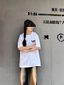 Lee Srtroi官方正品重磅純棉短袖t恤男夏季新款2025情侶寬松休閑上衣ins 白色 XL (145-165斤) 曬單實拍圖