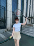 威爾勝（Wilson）官方夏季女士CROPPED網(wǎng)球服運動(dòng)收腰高彈短袖T恤 亮白色-WW20084512WTA XS /160/80A 曬單實(shí)拍圖