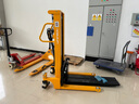 諾力（NOBLELIFT）手動叉車手動液壓堆高車升降托盤裝卸堆垛車 SFH2020-2噸升高2米 曬單實拍圖