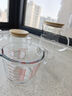 格娜斯（CRISTALGLASS）耐熱高溫玻璃量杯帶刻度有手柄打蛋杯微波爐可加熱鮮牛奶專(zhuān)用透明 量杯1000ml 帶蓋【杯身可微波/打蛋】 曬單實(shí)拍圖