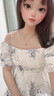 FOX.G碎花連衣裙女裙子夏季衣服女裝2025新款法式純欲小個(gè)子顯瘦穿搭 法式碎花泡泡袖連衣裙 M 【建議100-110斤】 曬單實(shí)拍圖