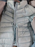 拓路者雪狐鵝絨服男立領(lǐng)排骨羽絨服秋冬季外套保暖沖鋒衣內(nèi)膽女戶外防風(fēng) 淺灰色-女 M 曬單實(shí)拍圖