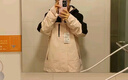 駱駝（CAMEL）三防登山服男三合一防潑羽絨風(fēng)衣外套 C34CR0L3646 煙花粉 S 曬單實(shí)拍圖