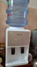 奧克斯（AUX）飲水機小型家用臺式桶裝水快速加熱桌面宿舍用飲水器 【輕奢雙推杯臺式】 制冷制熱型 曬單實(shí)拍圖