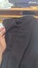 AEMAPE開叉微喇褲女2025春秋季新款高腰寬松顯瘦百搭休閑褲女西裝褲子夏 黑色【雙紐扣前面開叉】 XL 建議120-135斤 曬單實(shí)拍圖