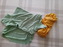 【爆款】冰絲睡裙女春夏純色睡衣時尚親膚超值家居服 綠色 均碼（適合80-140斤） 曬單實拍圖