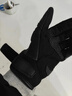 速萊特摩托車(chē)手套夏季騎行真皮碳纖騎行手套機車(chē)裝備男女半指全指防摔 暗夜黑全指(TPU+真碳纖) L 曬單實(shí)拍圖