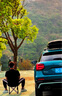 MIIKKE汽車(chē)車(chē)頂行李箱suv通用轎車(chē)超薄扁平車(chē)載車(chē)頂旅行箱大容量易安裝 雙開(kāi)580L黑/白/灰+靜音橫桿 曬單實(shí)拍圖