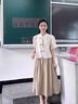 吻璦（wenai）連衣裙女裝2025年夏季新款裙子夏天夏季新款新中式國風氣質(zhì)女裝高 套裝 L 【建議110-120斤】 曬單實拍圖