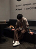莎萊茜（SALAXI）2025年夏季新款百搭厚底愛心休閑鞋男女同款情侶輕便運動德訓(xùn)板鞋 白色 42 男款 曬單實拍圖