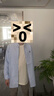 Teenie Weenie Kids小熊童裝25春夏新款男女童寶寶長(zhǎng)袖條紋襯衫 藍(lán)色 160 cm 曬單實(shí)拍圖