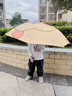 JCZS德國品質(zhì)嬰兒車遮陽傘寶寶專用黑膠防曬晴雨兩用新款雨傘兒童降溫 【黑膠防曬】青竹小熊貓85cm 防 曬單實(shí)拍圖