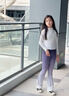 愛邁尼 AMENCL女童速干長袖T恤春秋2025新款兒童立領(lǐng)運動上衣中大童訓(xùn)練打底衫 兩件裝【19629姜黃+19630白色】 140 cm 曬單實拍圖
