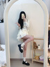 ZHR瑪麗珍鞋女學(xué)院風(fēng)松糕厚底JK女鞋舒適百搭圓頭單鞋女 KN95 黑37 曬單實(shí)拍圖