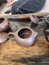 庫(kù)存處理一九六八年顧景舟老一廠(chǎng)純手工宜興正品紫砂壺茶具套裝 老紫泥西施 200ml 曬單實(shí)拍圖