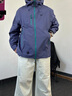 稻草人品牌沖鋒上衣男2025新款春秋戶外防風(fēng)防水登山運(yùn)動(dòng)工裝夾克外套男 孔雀藍(lán)【三防科技】 L 曬單實(shí)拍圖