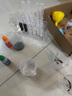 兒童科學(xué)實(shí)驗七彩虹色水試管制作套裝魔法藥水玩具幼兒園探索工具 升級款：實(shí)驗管架+量杯+工具+7顏色 曬單實(shí)拍圖