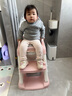 貝娜茜兒童馬桶樓梯式廁所輔助墊架階梯小孩男女寶寶腳踩凳折疊坐便器圈 PU軟墊加寬踏板- 維爾粉 曬單實(shí)拍圖