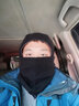 潮人心（CHAO REN XIN）保暖防寒帽男女面罩戶(hù)外騎摩托電動(dòng)車(chē)頭套蒙面護臉耳冬季滑雪冬天 黑色（男女通用） 曬單實(shí)拍圖