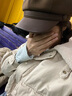 槿城新款2025春季毛呢八角帽子女網紅畫家貝雷帽鴨舌ins百搭顯臉小潮 咖啡色M6632 均碼（54-60cm） 曬單實拍圖