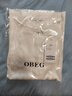 OBEG歐碧倩2025春新款法式立領(lǐng)緞面襯衫女氣質(zhì)荷葉邊襯衣50501544 米白 XS /155/34 曬單實拍圖