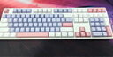 HELLO GANSS HS 108TPRO有線(xiàn) 藍牙2.4G無(wú)線(xiàn)高斯三模 Cherry 櫻桃軸 RGB插拔軸游戲電競辦公機械鍵盤(pán) HS108T 煙云紫 Cherry MX2A 茶軸 曬單實(shí)拍圖