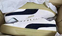 彪馬（PUMA）【厚底鞋】增高小白鞋松糕鞋女子休閑板鞋PLATFORM391942 純白色-黑色-金色-01 36 曬單實拍圖