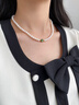 老鳳祥 純銀珍珠項鏈女2025新款輕奢和田玉鎖骨吊墜生日禮物送女友老婆 【經(jīng)典品牌禮盒】*八倉發(fā)貨/極速送達(dá) 曬單實拍圖