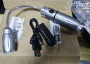米囹手電筒強光充電超亮帶強磁鐵吸汽修維修燈工作燈led機修車(chē)照明燈U 高亮版銀色1電1充 曬單實(shí)拍圖