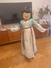 晴碧琳漢服女童 2025新款古風(fēng)連衣裙子女孩唐裝兒童仙女國(guó)風(fēng)舞臺(tái)表演服 花語(yǔ)藍(lán)色【送扇子+頭花+眉心貼】 120 【參考身高105-115cm】 曬單實(shí)拍圖