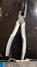 釰日本福岡工具多功能尖嘴鉗剝線(xiàn)壓線(xiàn)電工工業(yè)級鉗子 8寸FO-1312B 曬單實(shí)拍圖