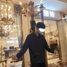 花花公子黑色長(cháng)袖襯衫男士高級感商務(wù)上衣春秋薄款外套休閑冰絲垂感白襯衣 黑色 XL 曬單實(shí)拍圖