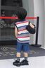 G.DUCKKIDS小黃鴨聯(lián)名奧特曼衣服男童無(wú)袖套裝夏季小男孩寶寶兒童背心夏裝 藏青色 140 (建議125-135cm 7-8周歲） 曬單實(shí)拍圖